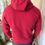 Miniature : Sweat capuche Nike rouge bordeaux taille m en bon état 