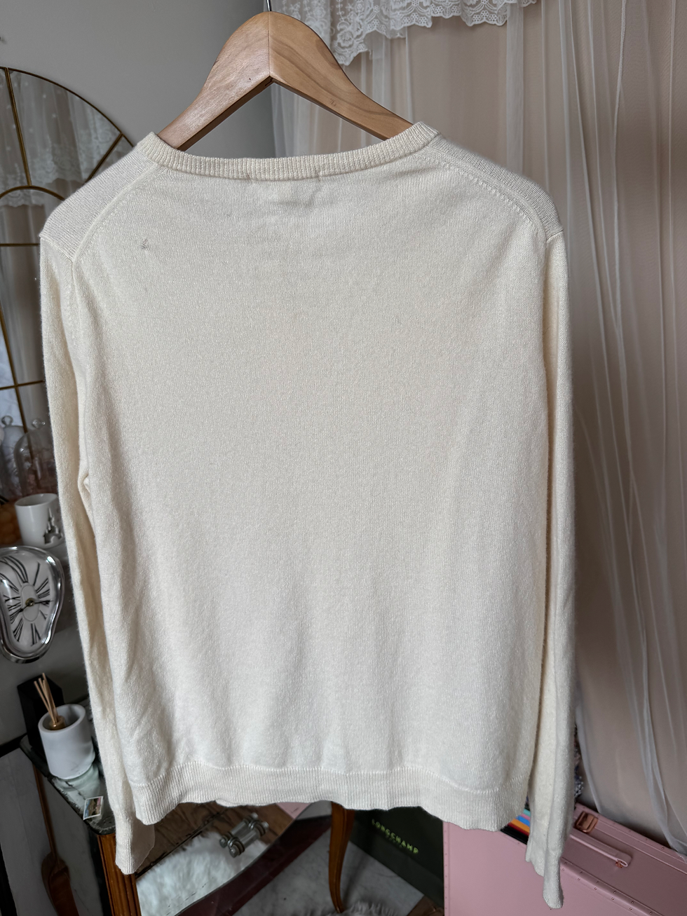 Miniature : Cardigan uniqlo taille xxl en cachemire couleur beige en bon état
