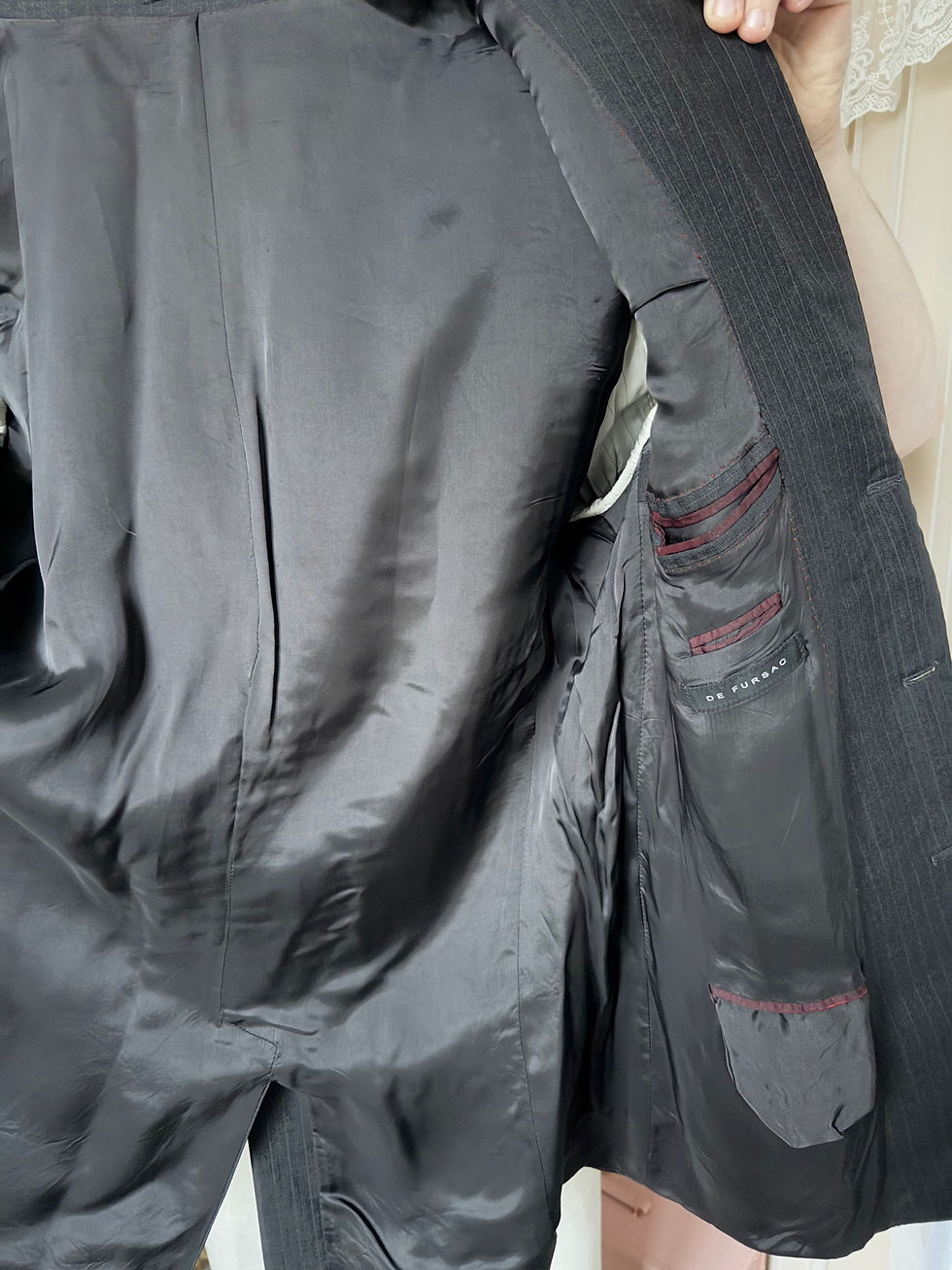 Miniature : Blazer  De Fursac taille 58 , noir en très bon état 
