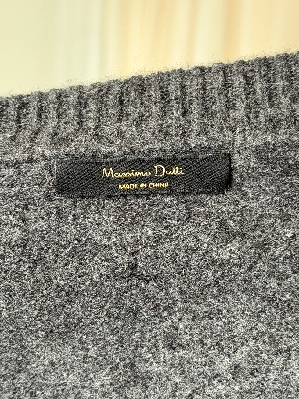 Miniature : Cardigan Massimo dutti taille xs gris en très bon état