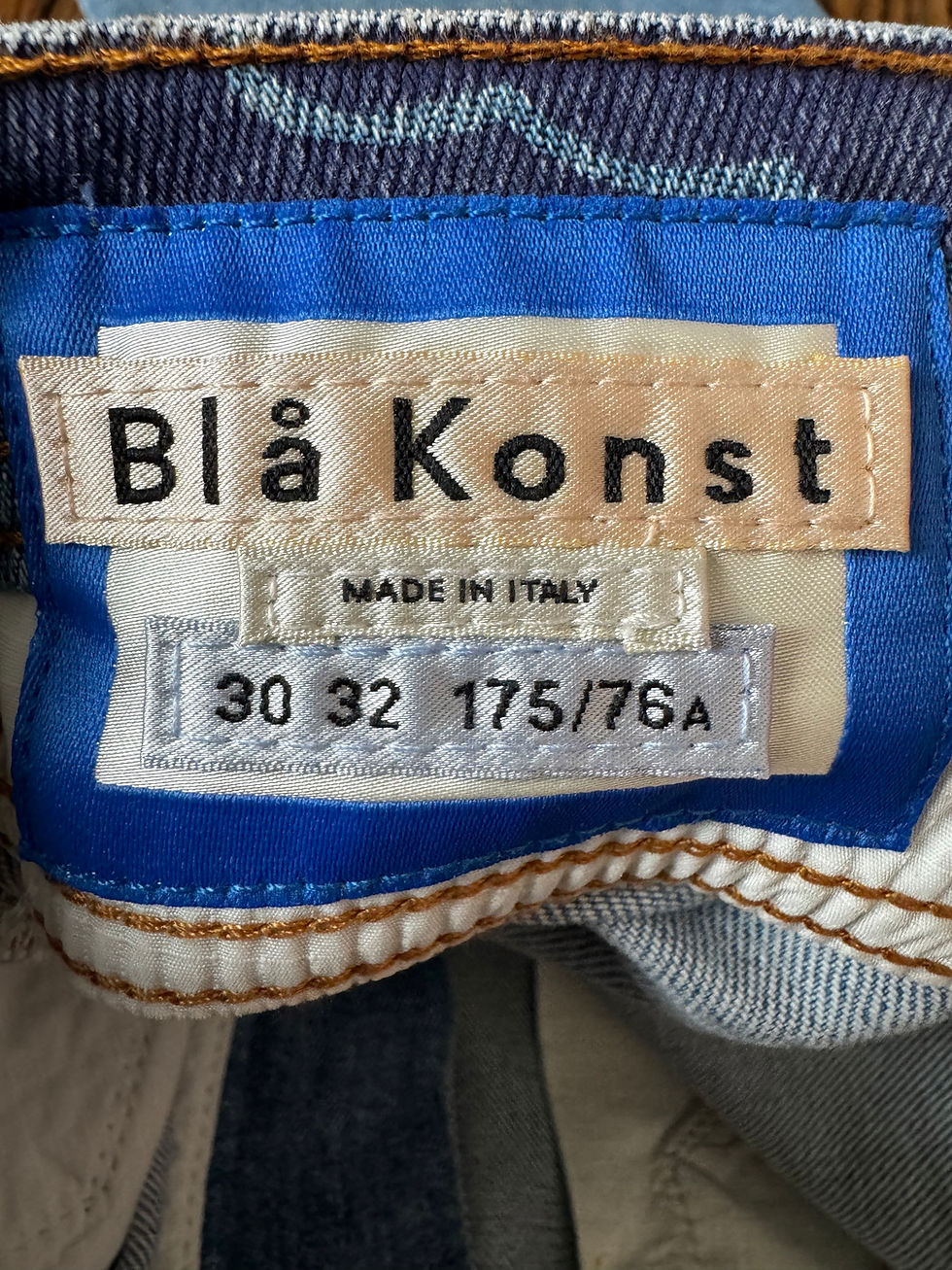 Miniature : Jeans acné studio blå konst w30 l32 bleu neuf avec étiquette taille 38cm 