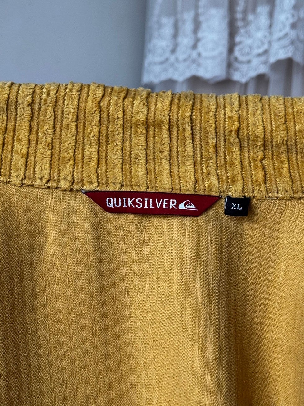 Miniature : Veste QuickSilver style velours marron clair en bon état taille xl 