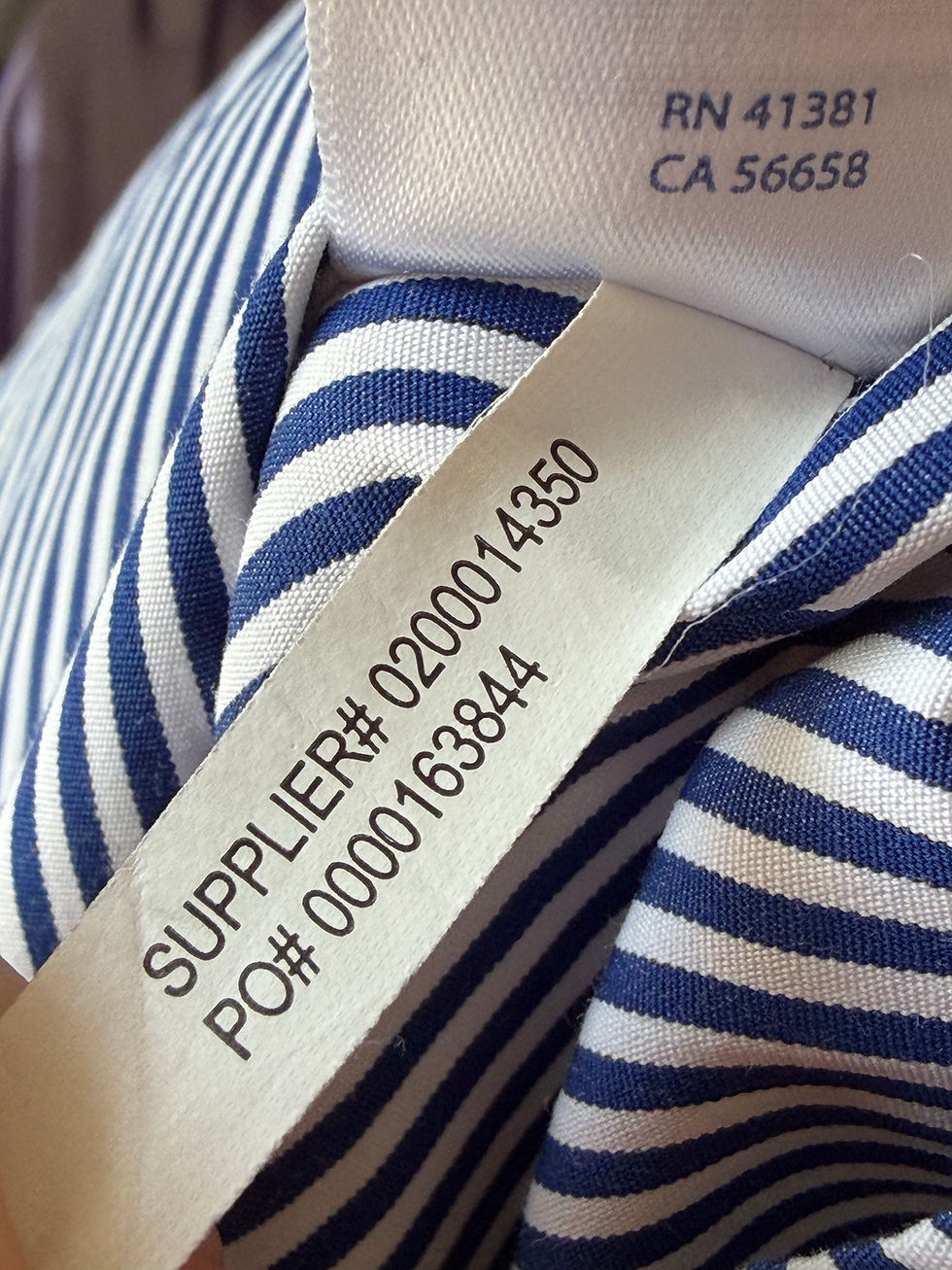 Miniature : Chemise Ralph Lauren bleu et blanche à rayures taille L 15 1/2 en très bon état 