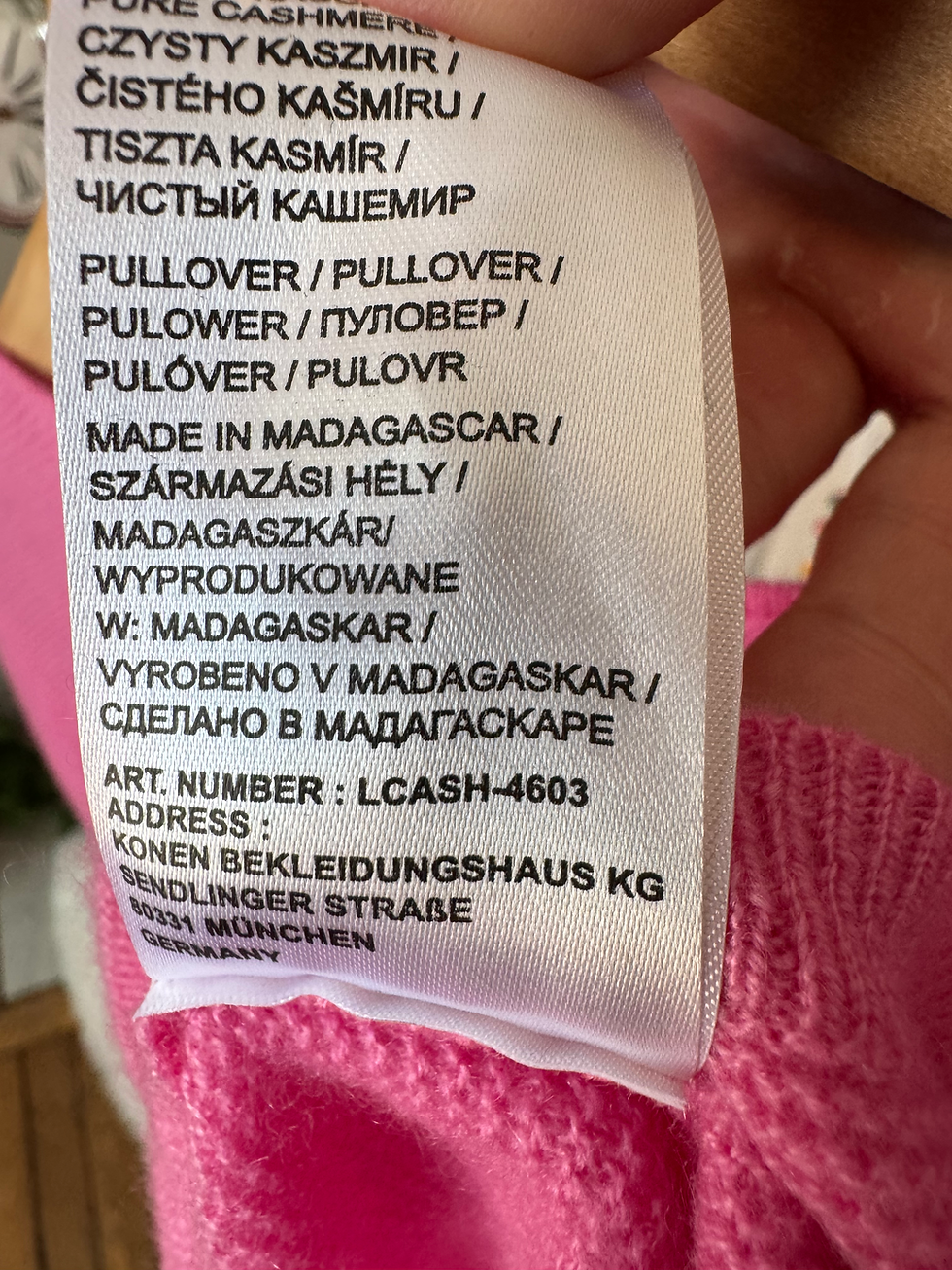 Miniature : Pull 100% cachemire donna Lane taille xl rose en très bon état 