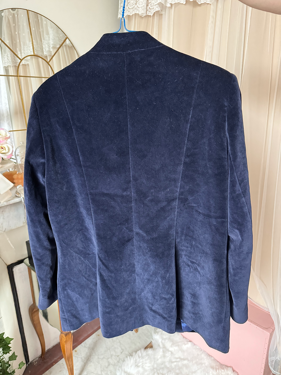 Miniature : Blazer / veste habillée un jour ailleurs Paris bleu en très bon état 
