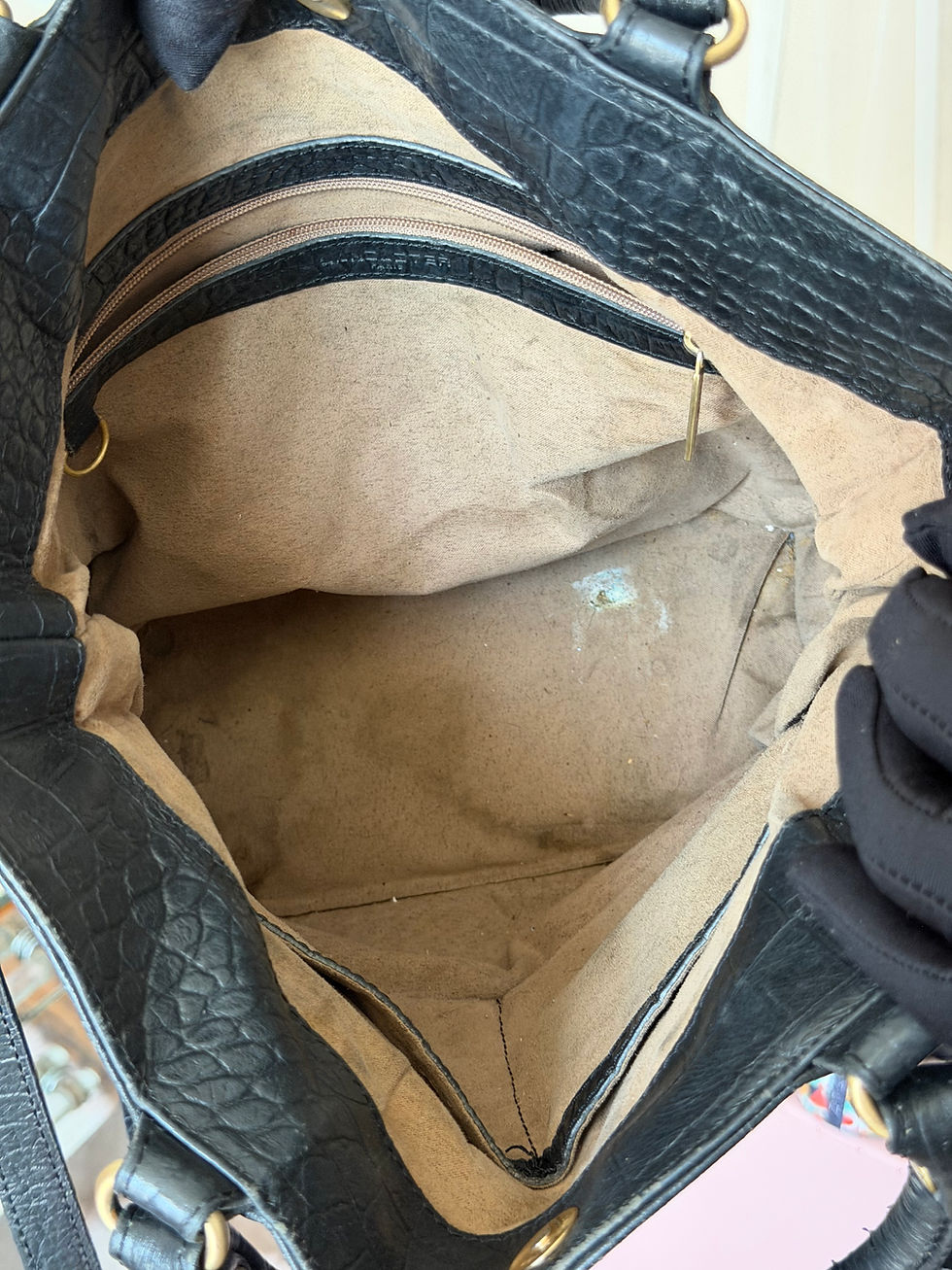 Miniature : Sac lancaster noir en très bon état extérieur