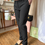 Miniature : Pantalon ajusté noir  via masini 80 taille 38 cm longueur 98cm 