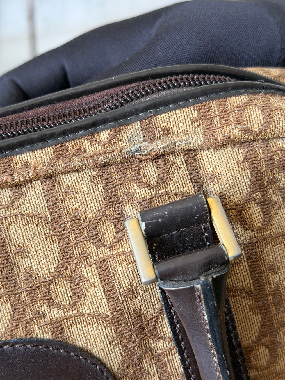 Miniature : Christian Dior Vintage Bowling Bag Monogram 