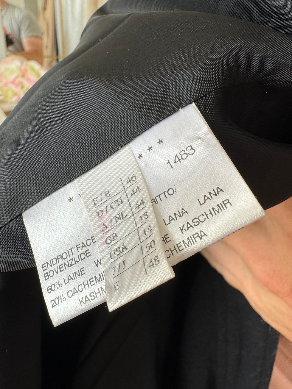 Miniature : Manteau weill noir en très bon état taille 46 
