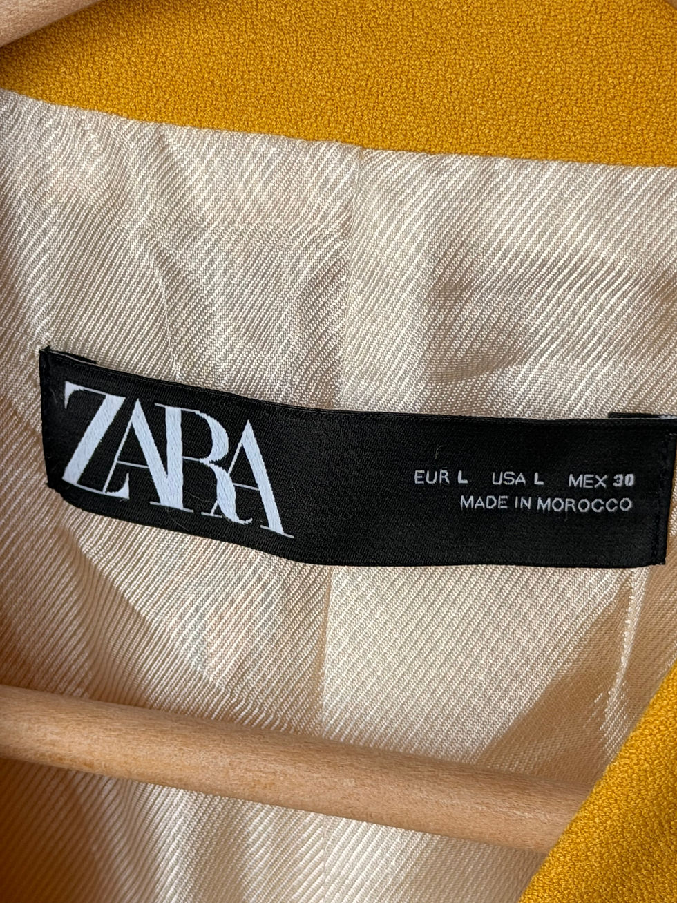 Miniature : Blazer jaune Zara taille l en très bon état