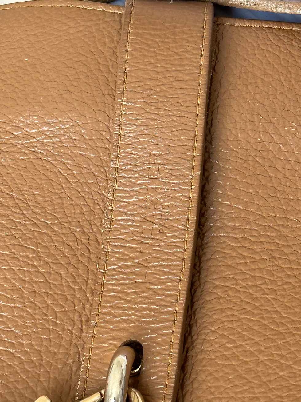 Miniature : Sac à main bandoulière Lancaster marron en très bon état 