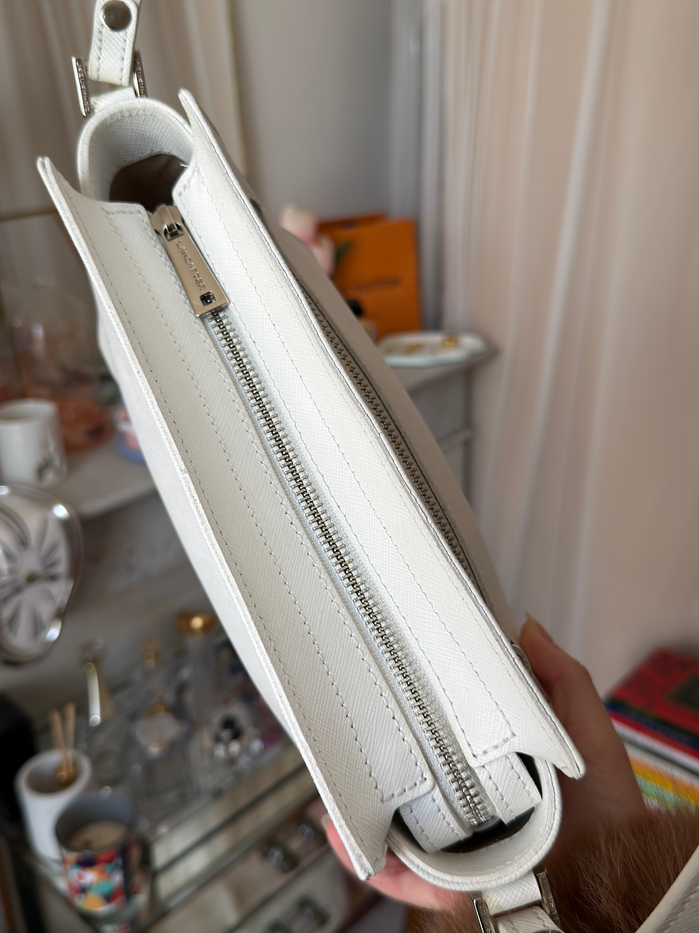 Miniature : Sac lancaster blanc en très bon état blanc