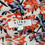 Miniature : Robe kilky Paris taille l blanche à motif floral orange et bleu 