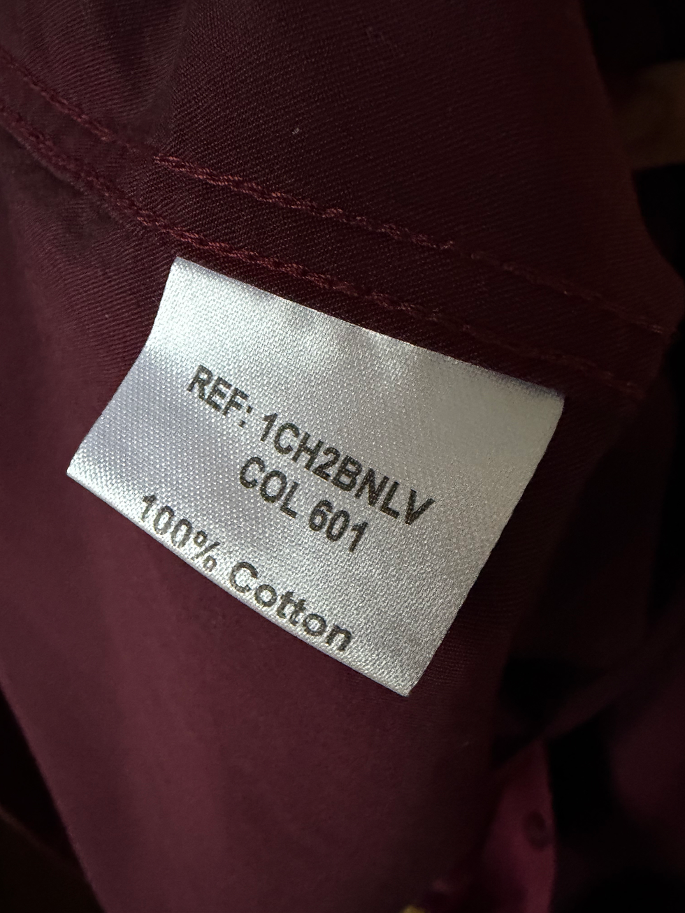 Miniature : Chemise mise au Green taille l rouge bordeaux en très bon état taille 