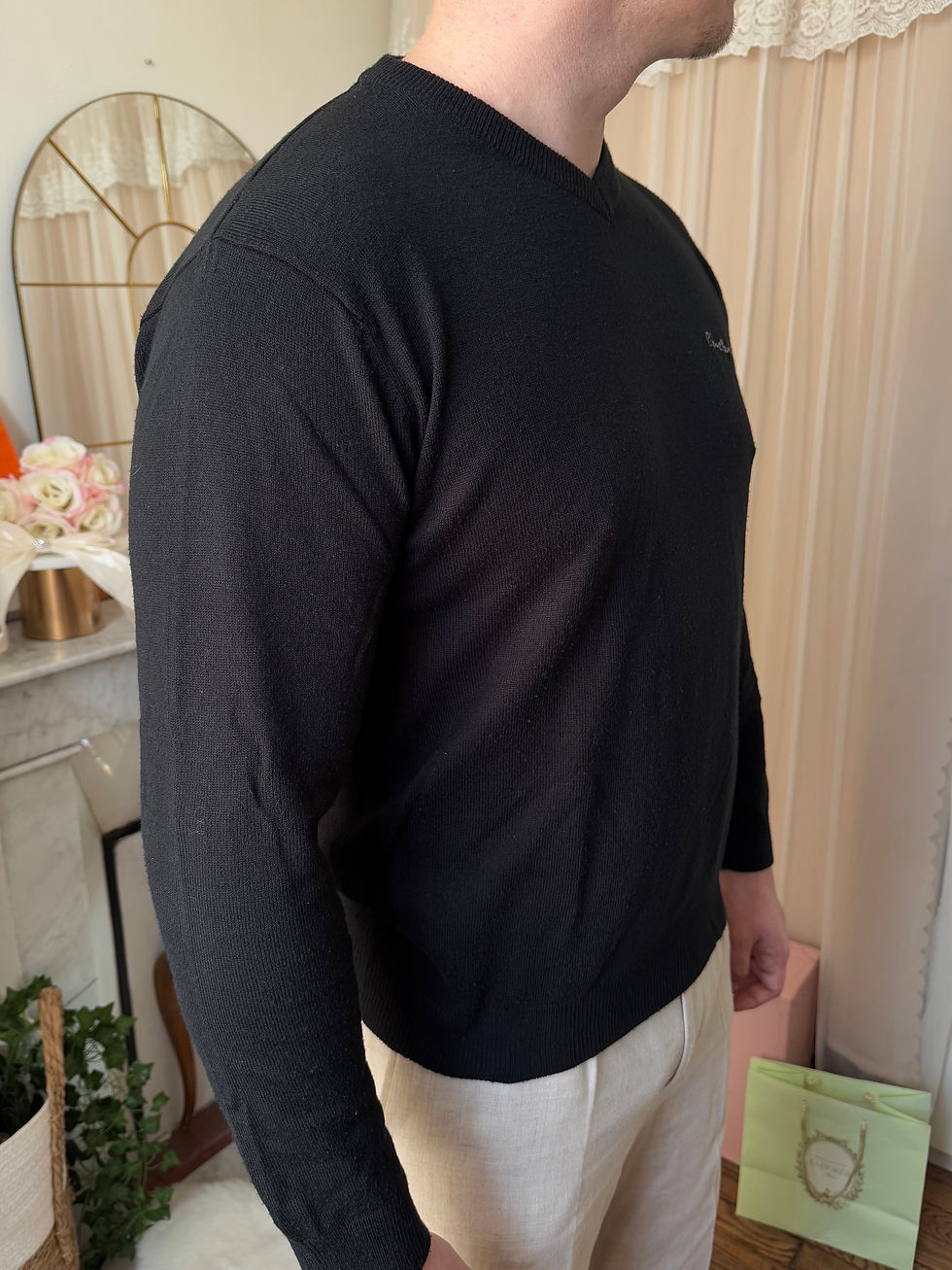Miniature : Pull pierre Cardin noir en bon état taille xl 