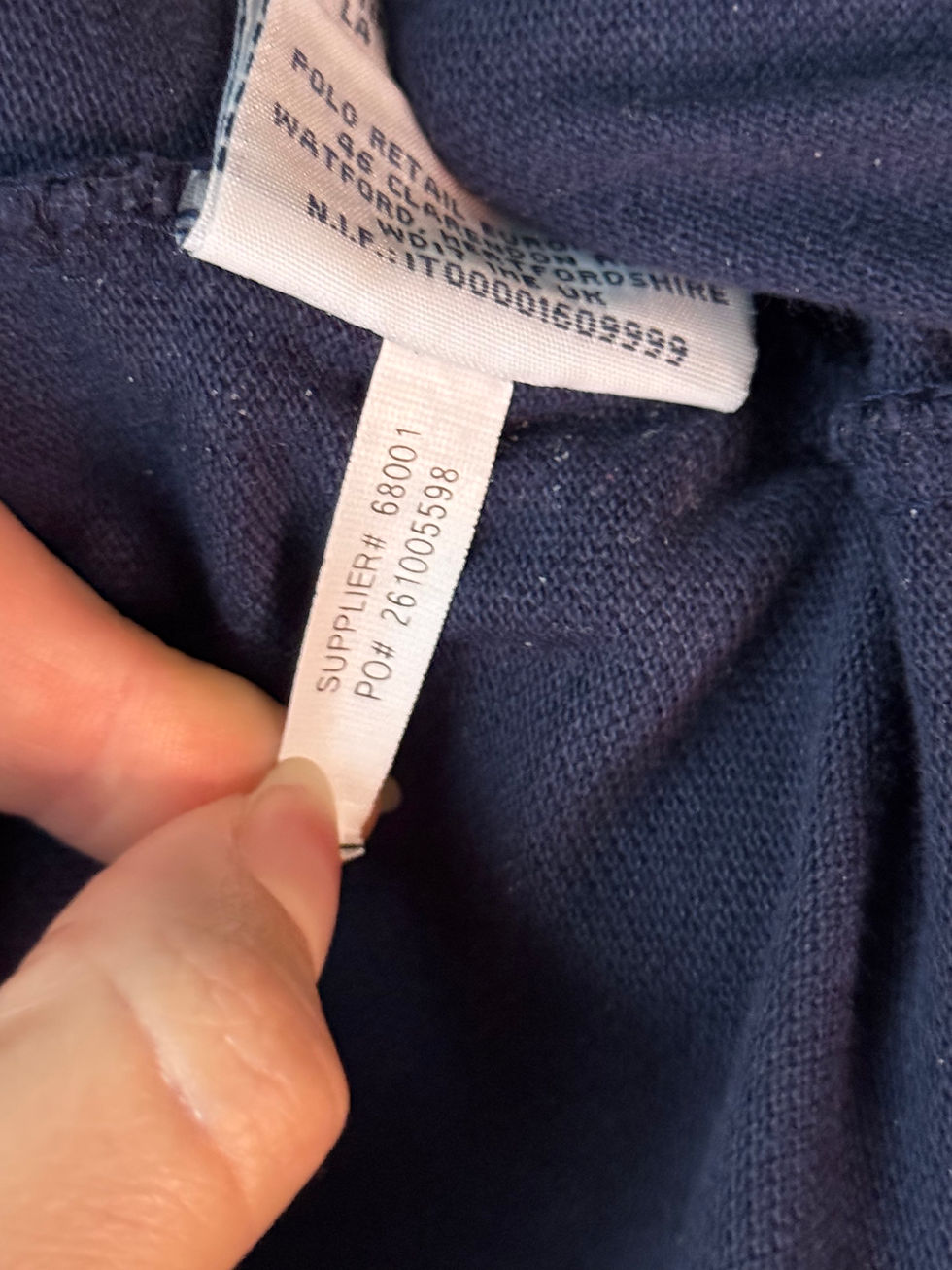 Miniature : Polo Ralph Lauren bleu et blanc, vert  taille l en bon état en coton 