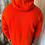Miniature : Sweat capuche Nike orange taille m en bon état 