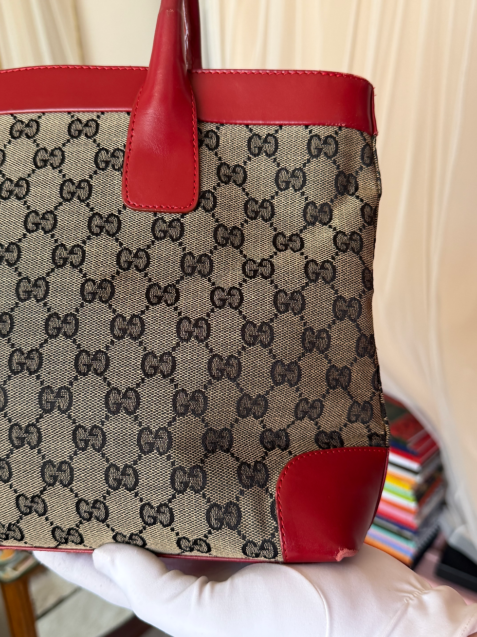 Miniature : Gucci Canvas Tote Bag