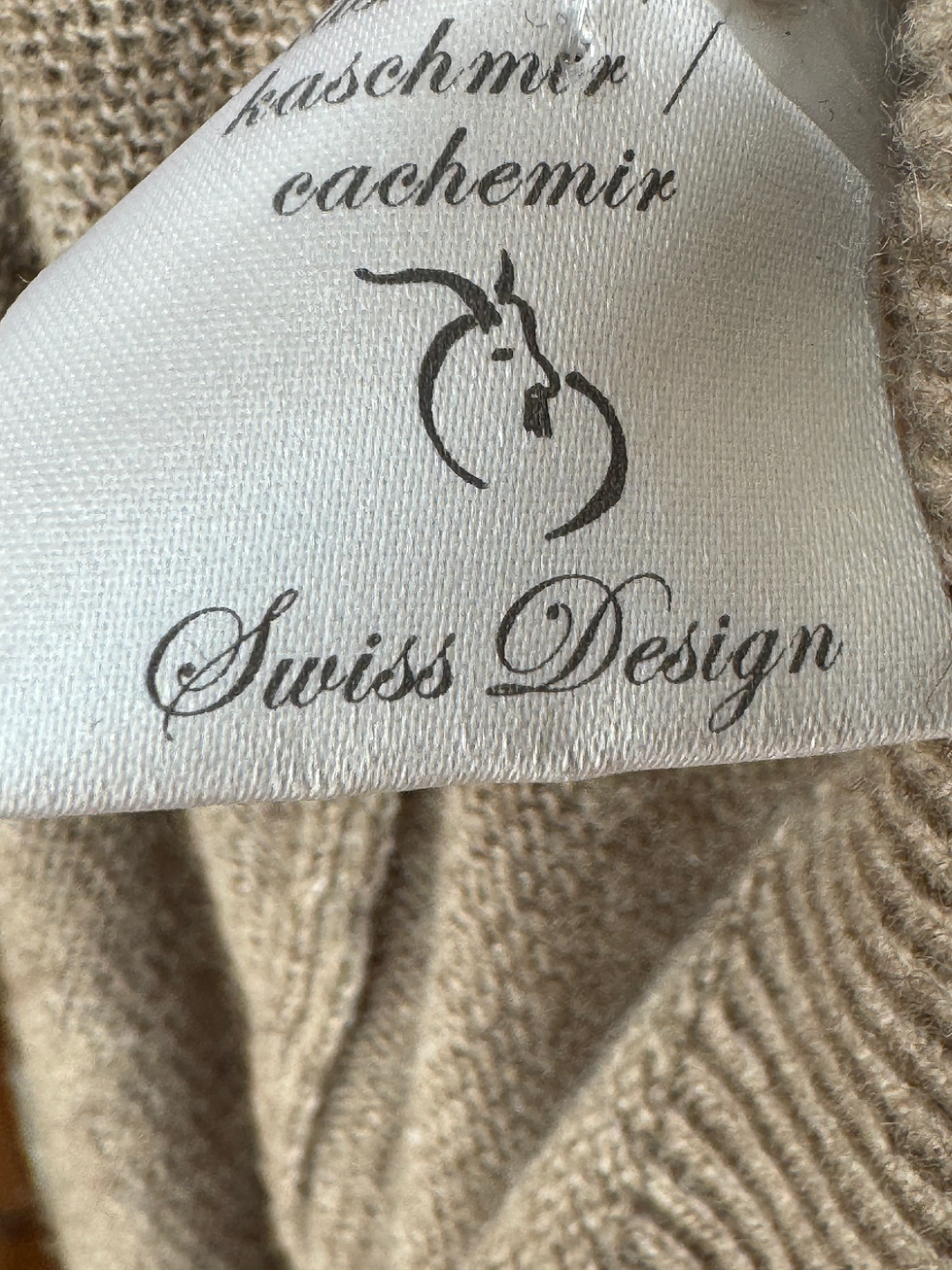 Miniature : Pull en cachemire ftc cachemire beige / marron en très bon état taille 52 