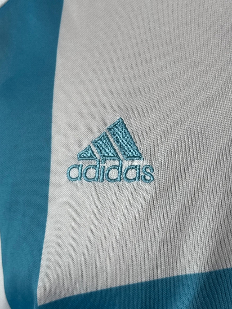 Miniature : Maillot adidas Olympique de Marseille blanc et bleu taille xxl en très bon état 