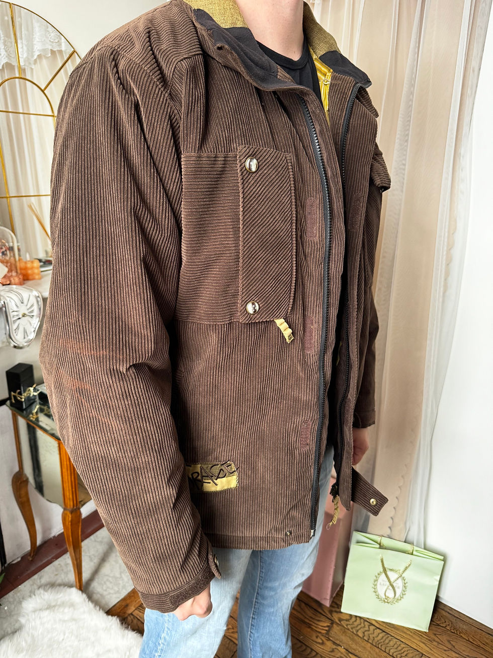 Miniature : Manteau hiver /ski orage gallery taille xl marron en très bon état 