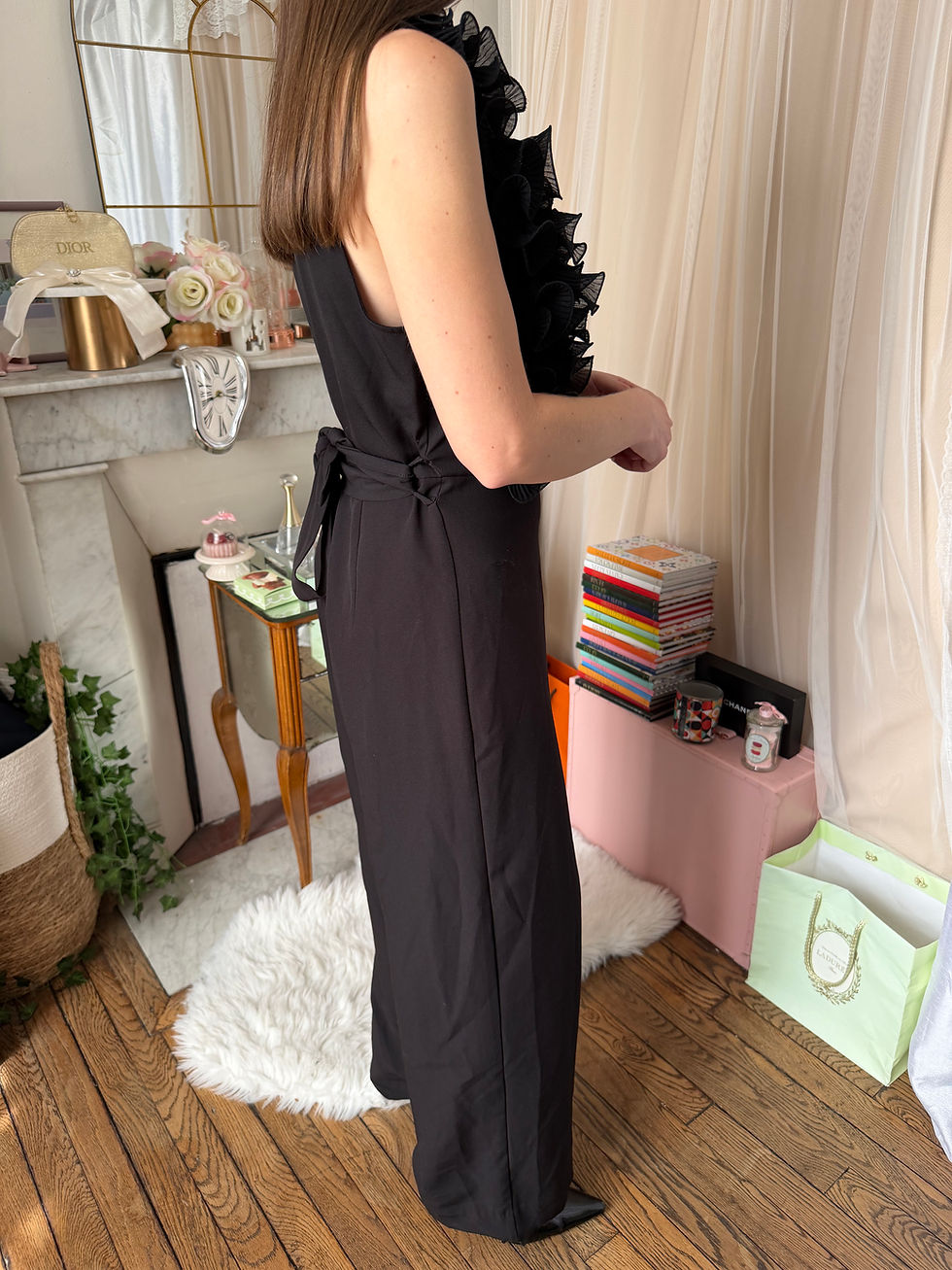 Miniature : Combinaison  Zara taille m noir en très bon état 