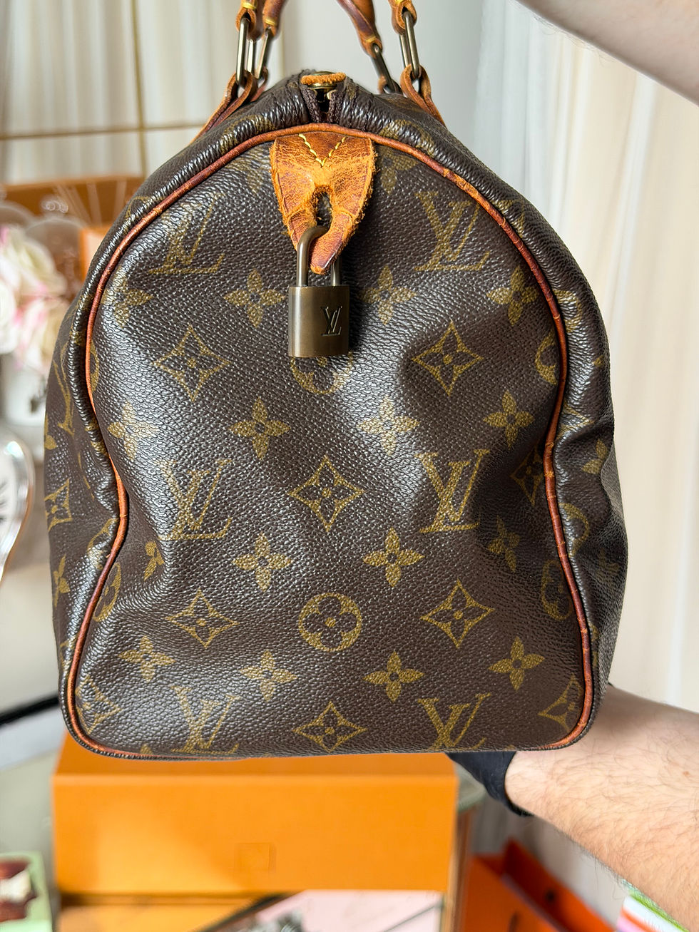 Miniature : Louis Vuitton Speedy 30 – Vintage authentique – Code VI1923