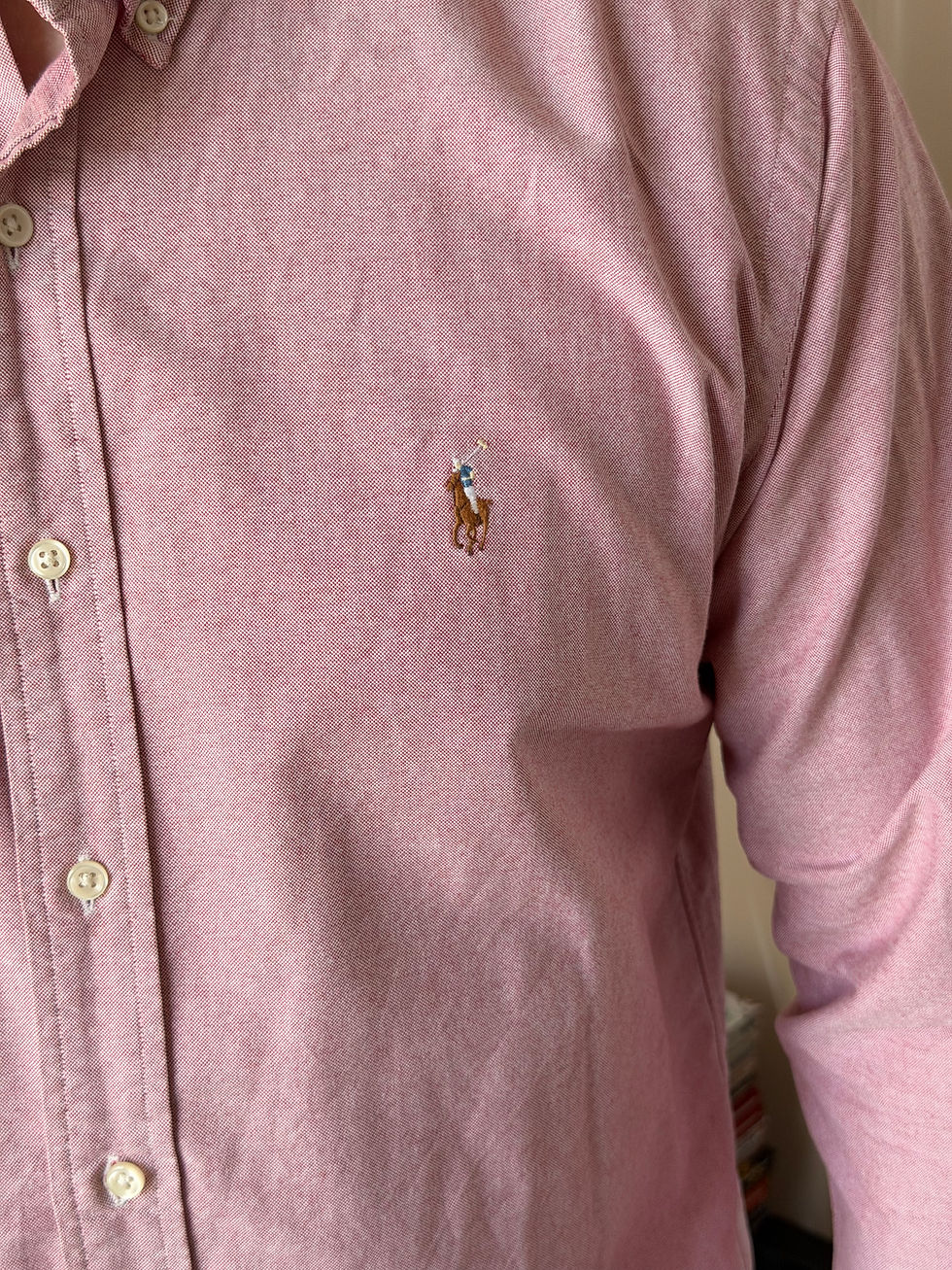 Miniature : chemise Ralph Lauren rose taille xl en coton en très bon état 