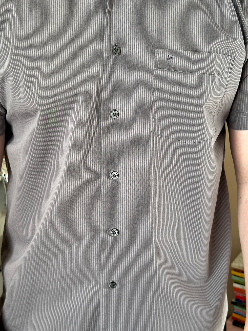 Miniature : Chemise pierre Cardin gris taille xl en très bon état 