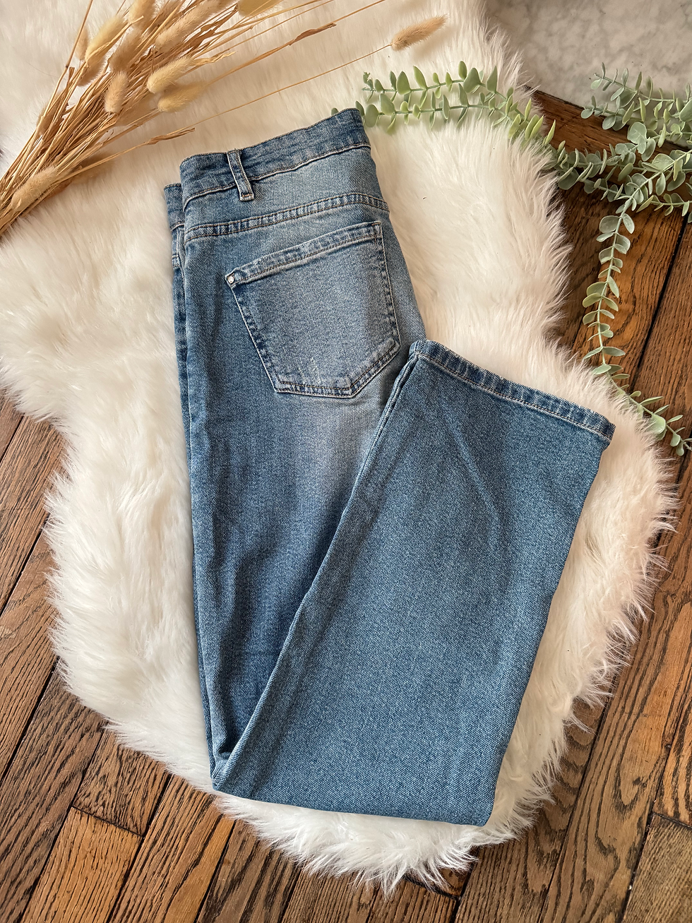 Miniature : Jeans maison 123 bleu neuf avec étiquette taille 38 taille 38 cm longueur 95 cm