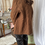 Miniature : Manteau marron scarp by Weill en très bon état taille 