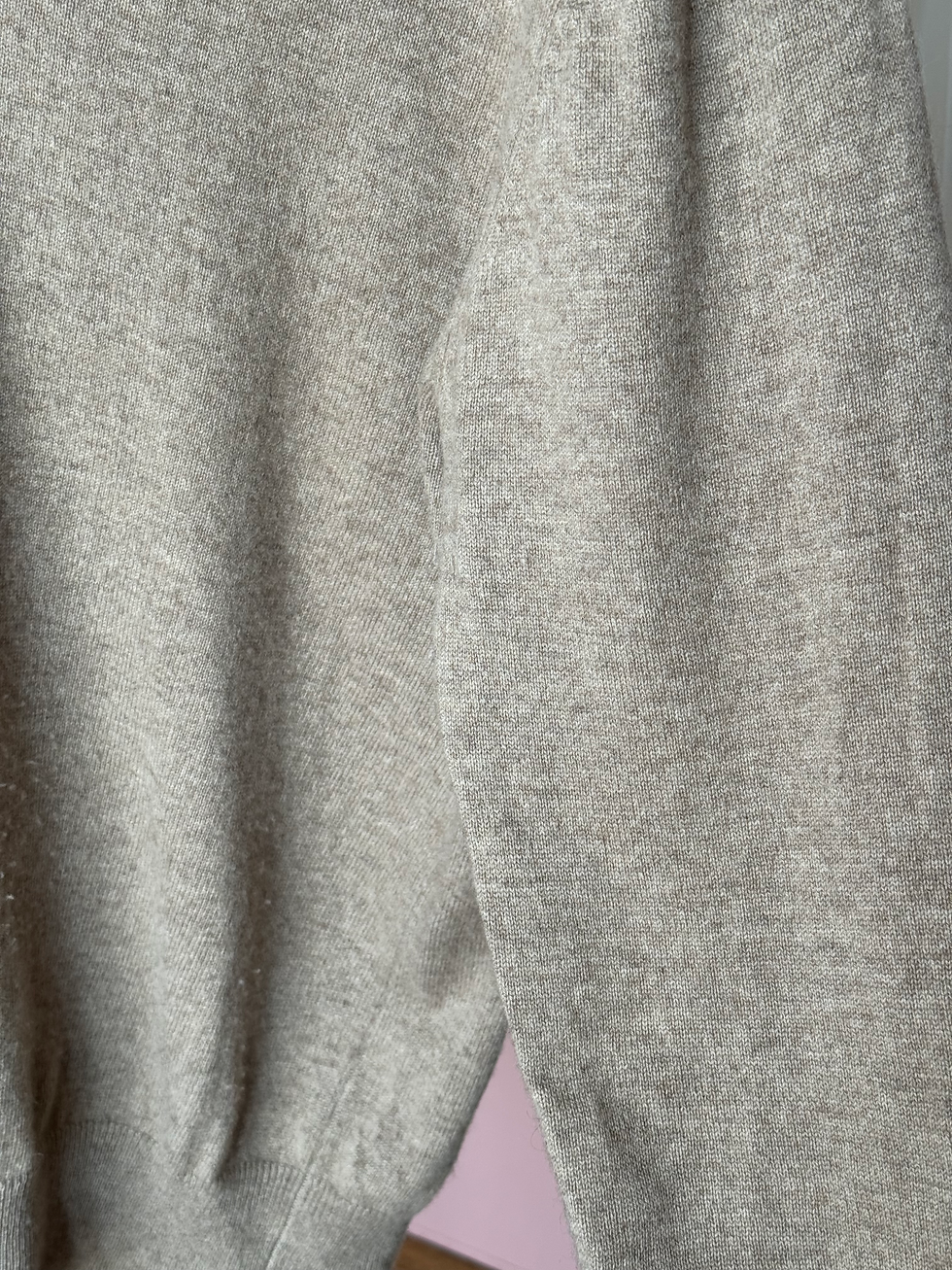 Miniature : Pull en cachemire ftc cachemire beige / marron en très bon état taille 52 