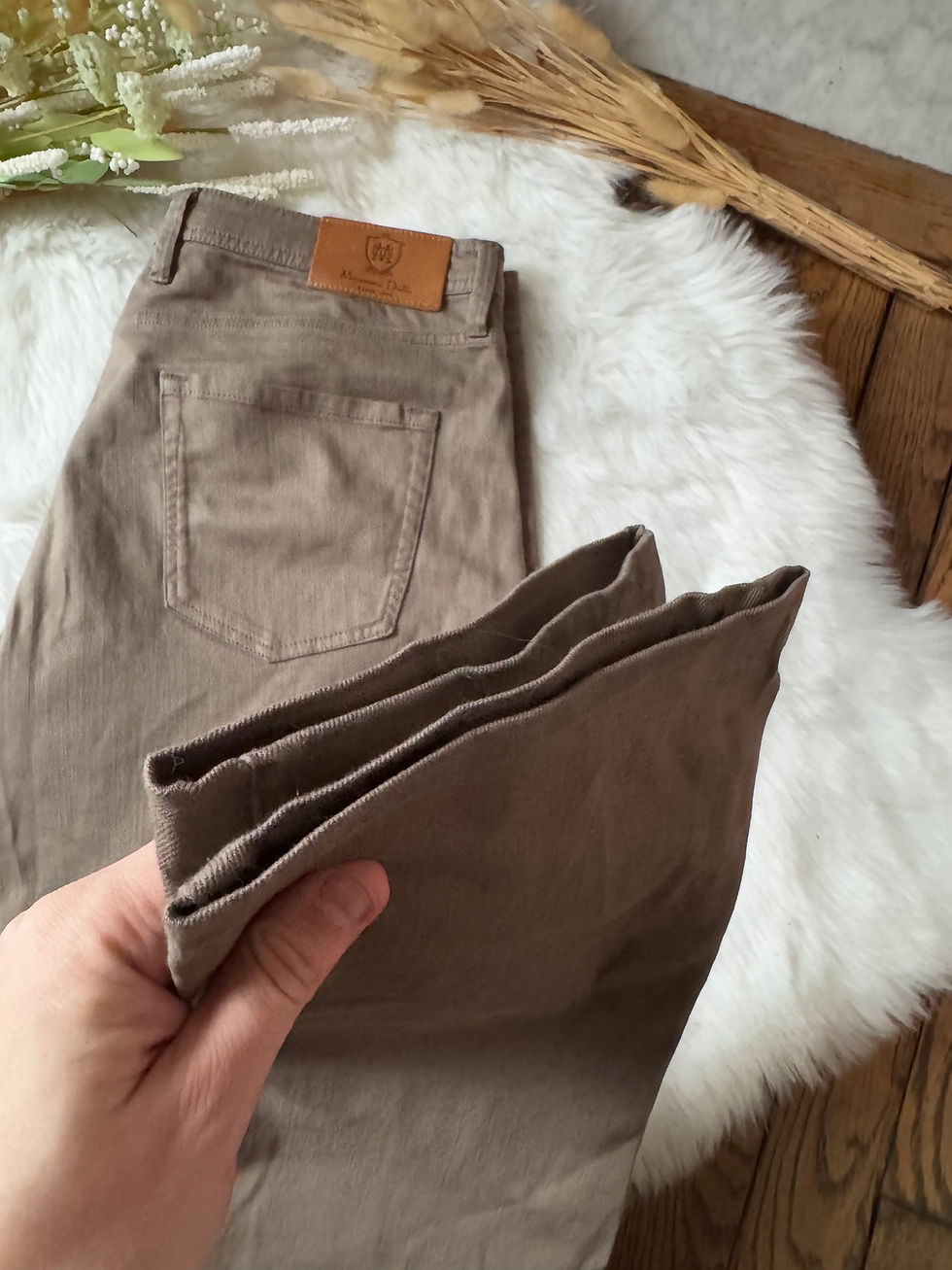 Miniature : Jean Massimo dutti taille 44 kaki en très bon état