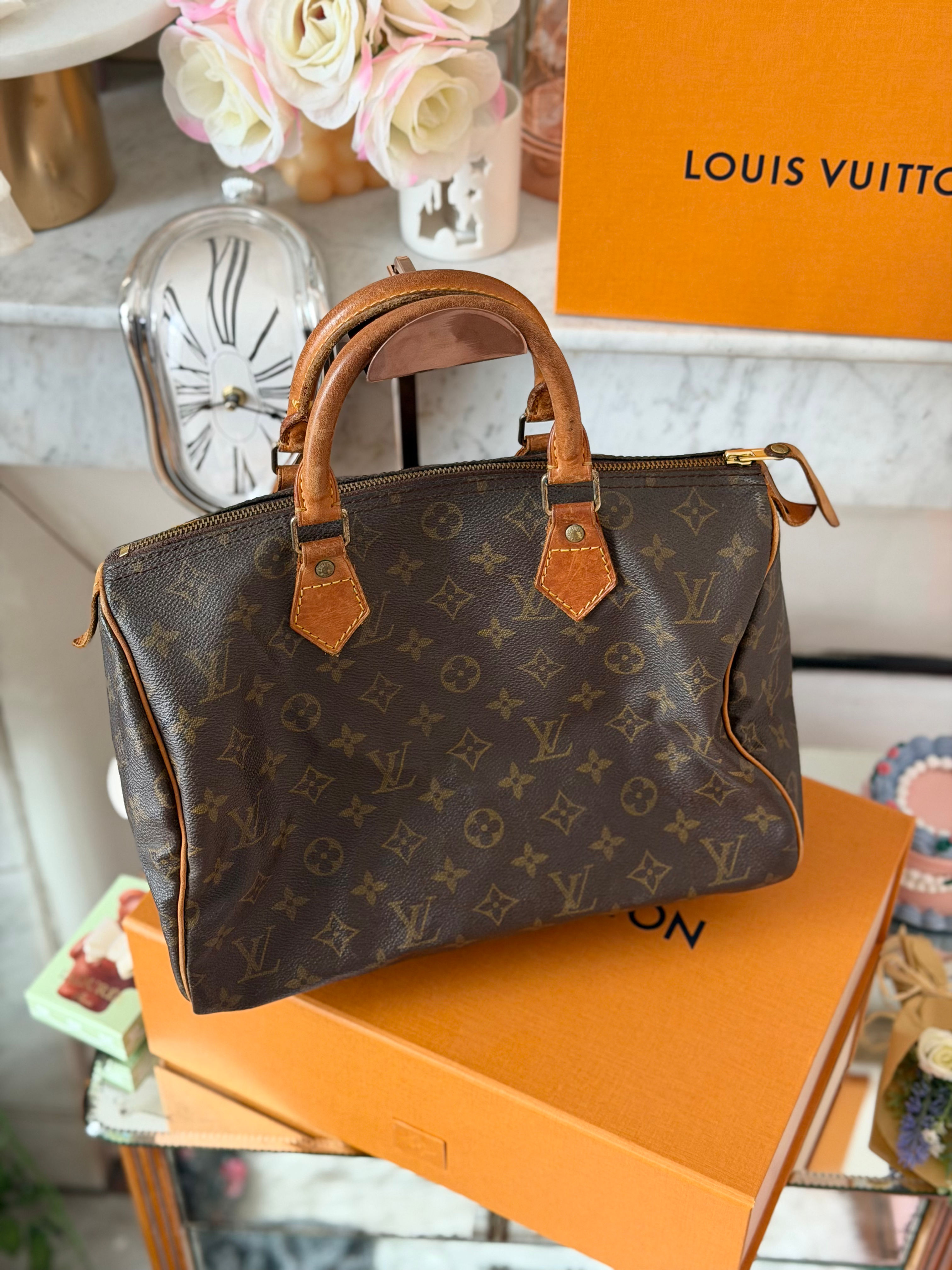 Louis Vuitton Speedy 30 – Vintage authentique – Code VI0992