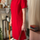 Miniature : Robe rouge maison123 avec doublure en très bon état taille 36 