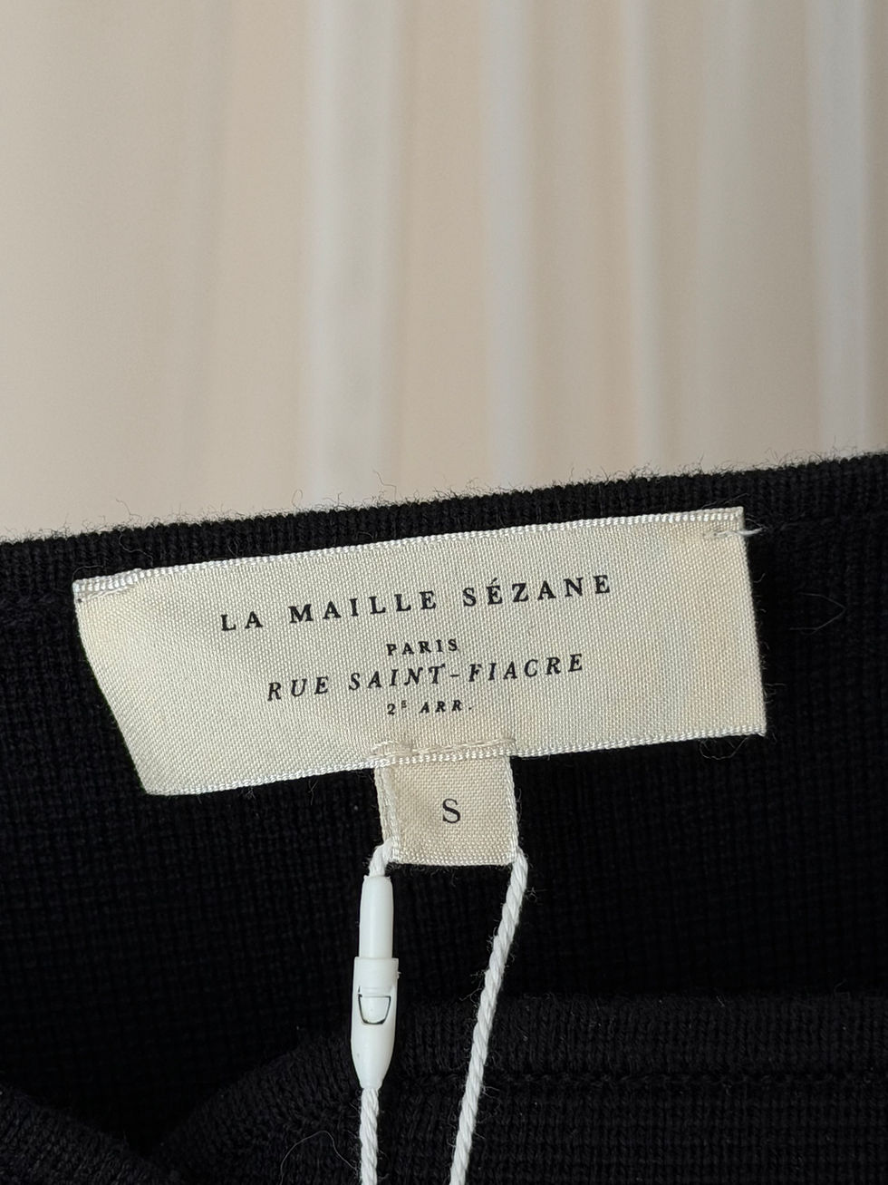 Miniature : Robe sézane neuf avec étiquette taille s noir en coton 