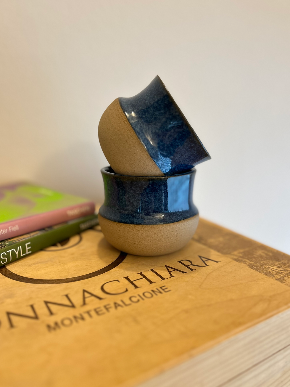 cana ceramica lucrata manual - handmade