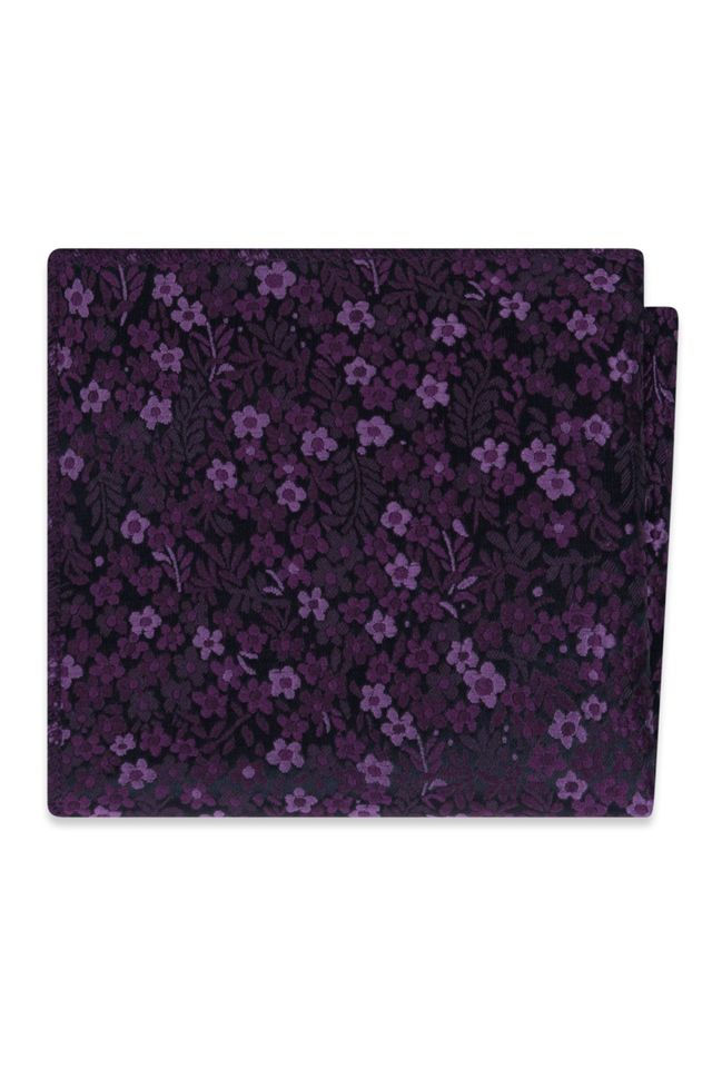 Thumbnail: Michael Kors Floral Plum Tie, Bowtie, or Pocket Square
