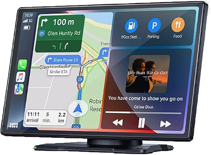 W519 Display automotivo sem fio CarPlay Android