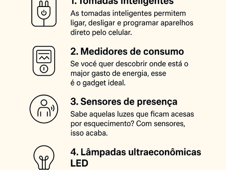 Gadgets de economia de energia