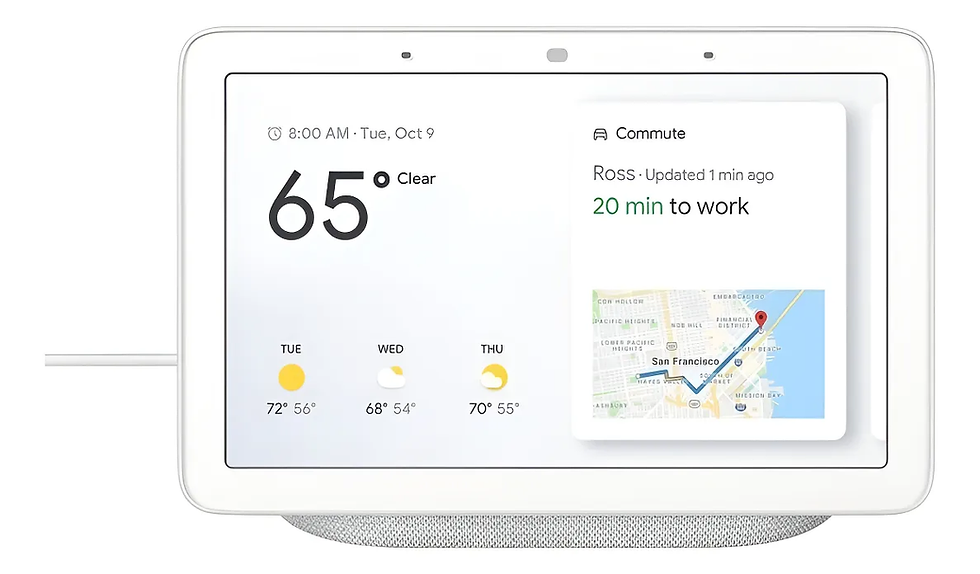 Google Nest Hub Com Assistente Virtual