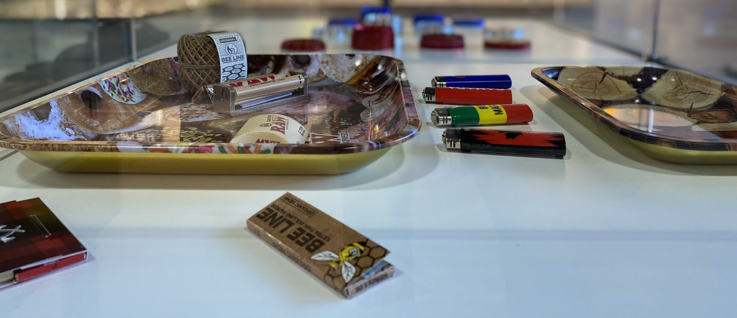 Arranged Food and Objects