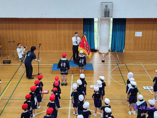 Red (Aka) vs White (Shiro) Sports Festival Preparation. GANBARIMASHOU!