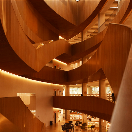 Calgary Public Library main lobby