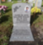 Baby Headstone Greenwood Cemetery-min