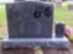 Upright Headstone Greenwood Cemetery-min