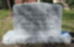 Palm Cemetery Upright Monument Gray Granite-min