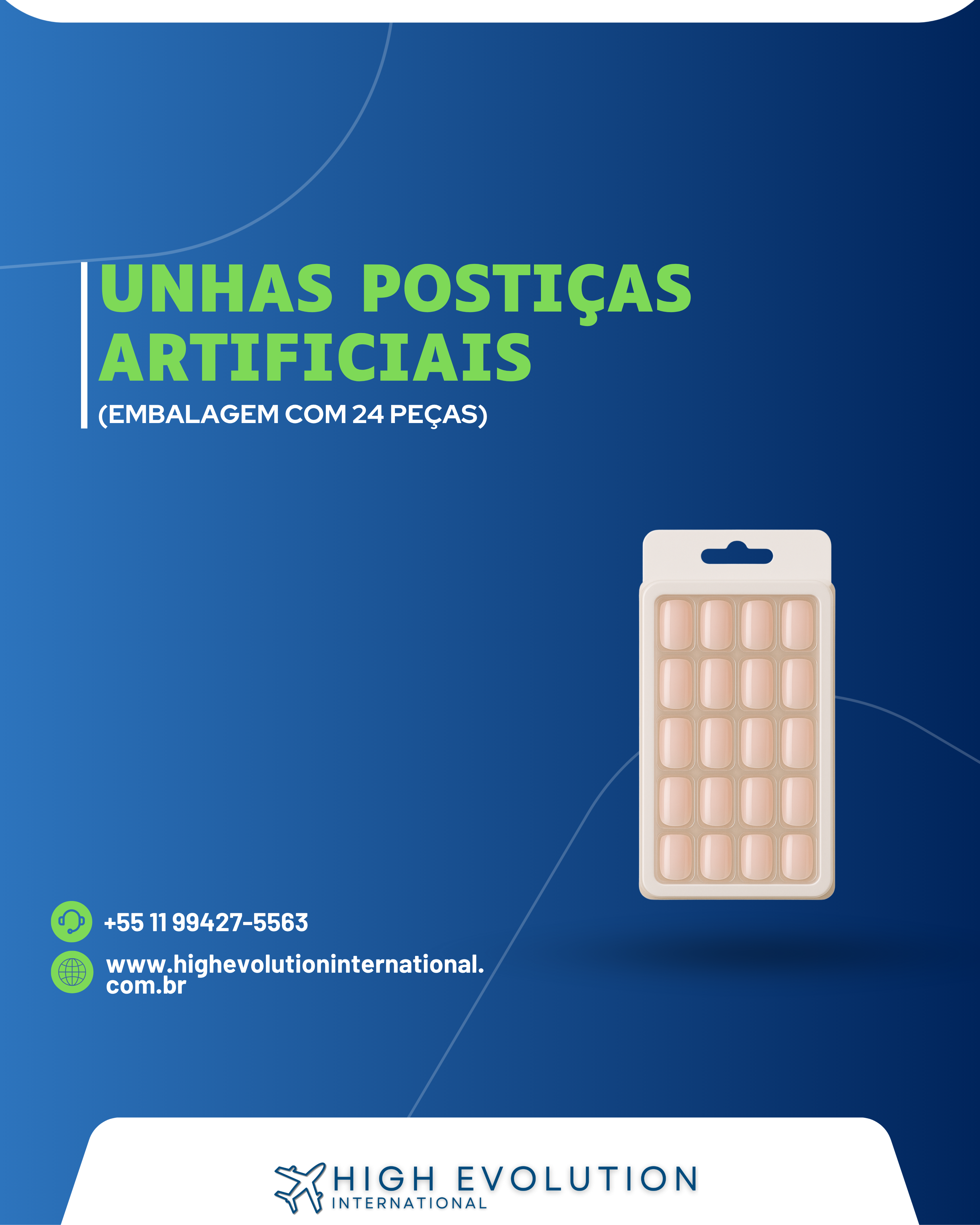 UNHAS POSTIÇAS ARTIFICIAIS