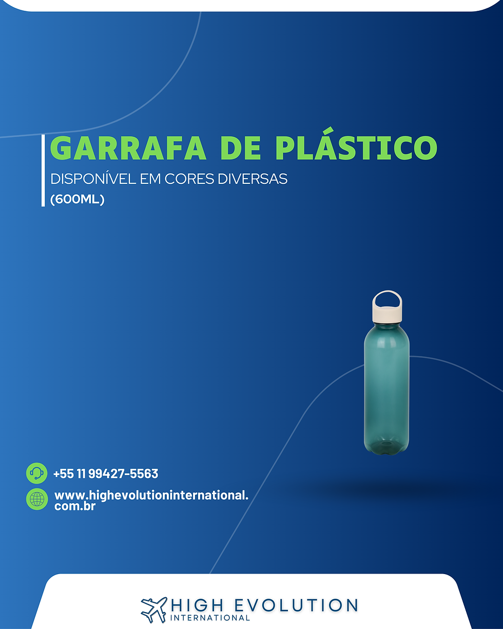 GARRAFA DE PLÁSTICO