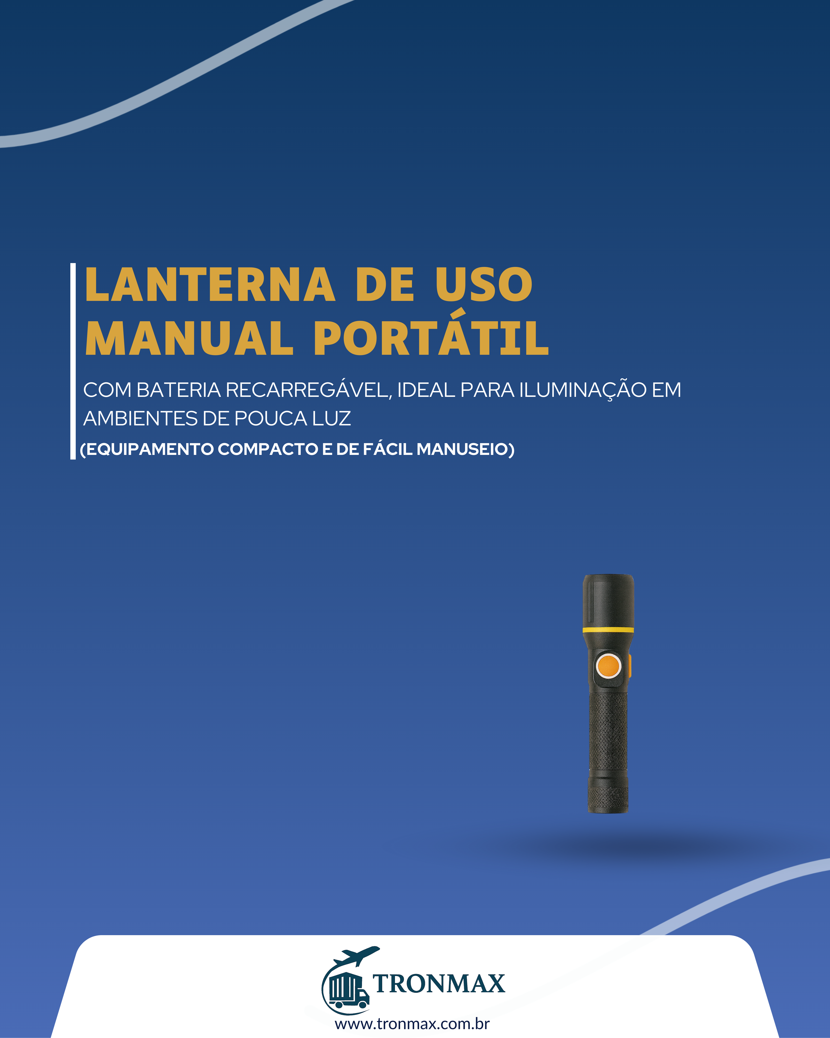 LANTERNA DE USO MANUAL PORTÁTIL